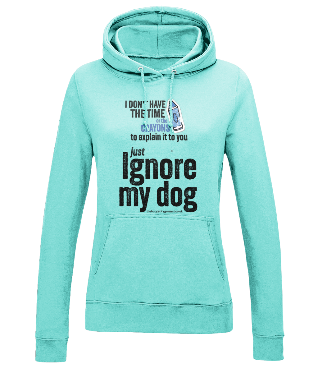 Ladies College Hoodie Time or crayons