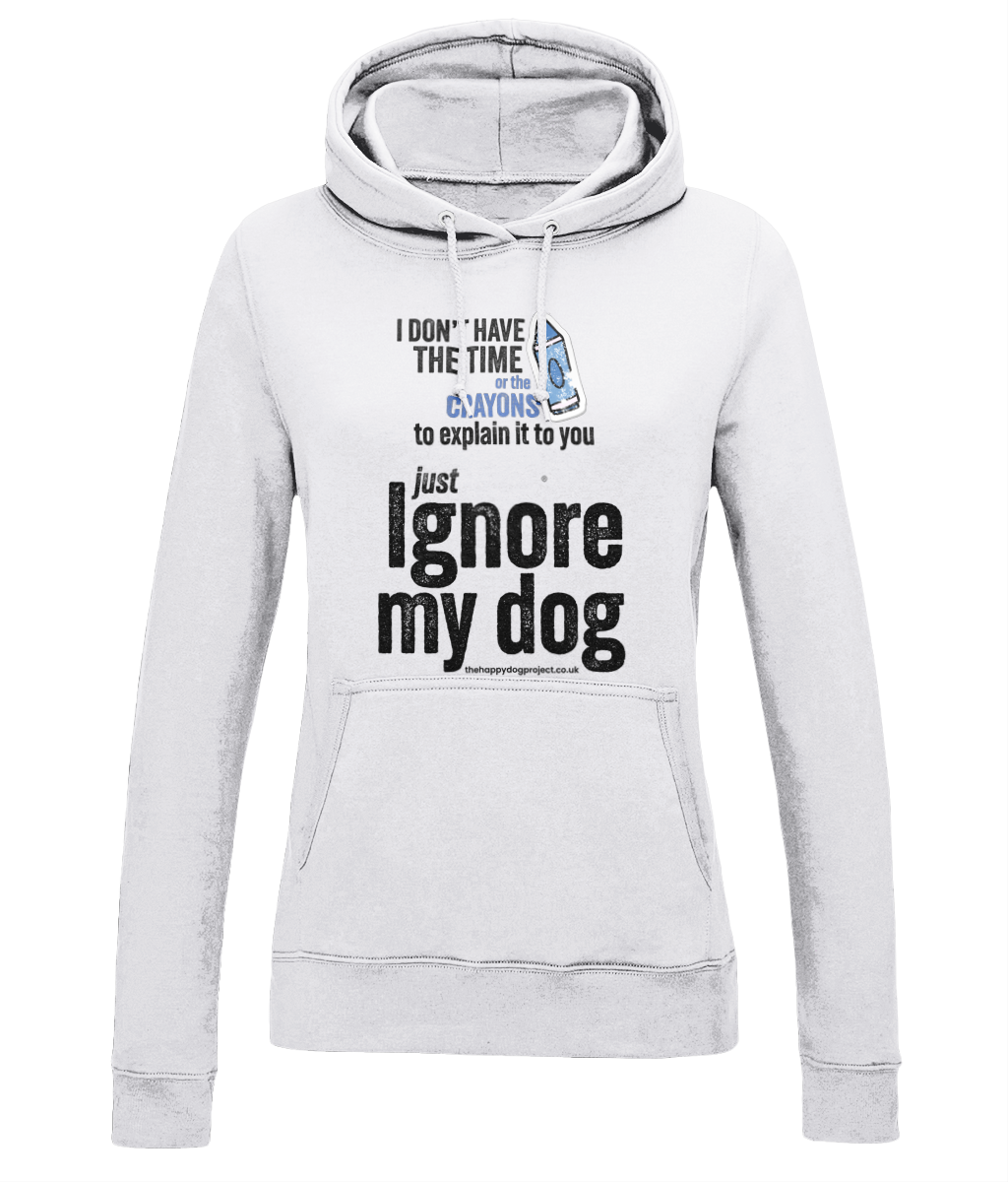 Ladies College Hoodie Time or crayons