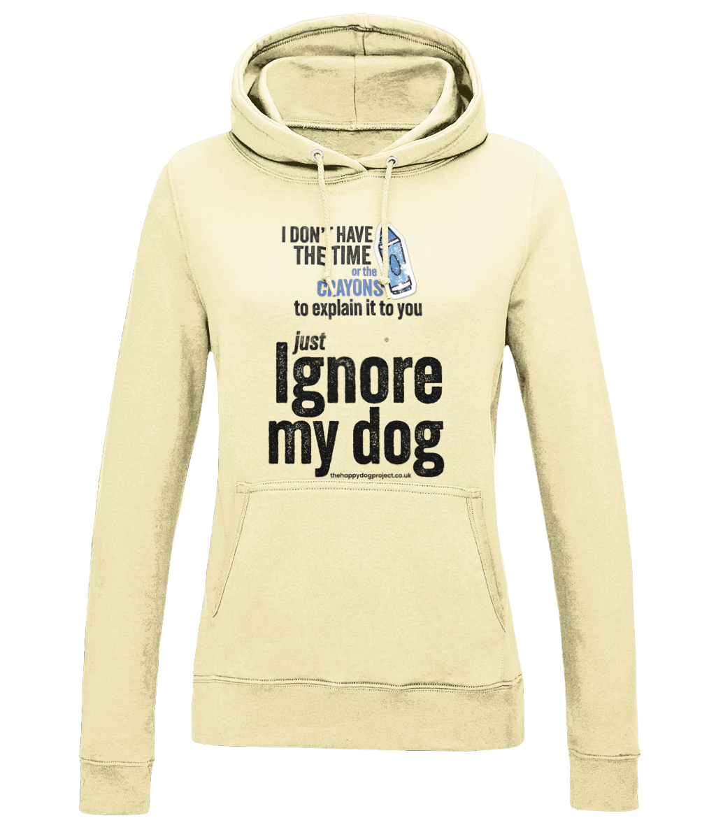 Ladies College Hoodie Time or crayons