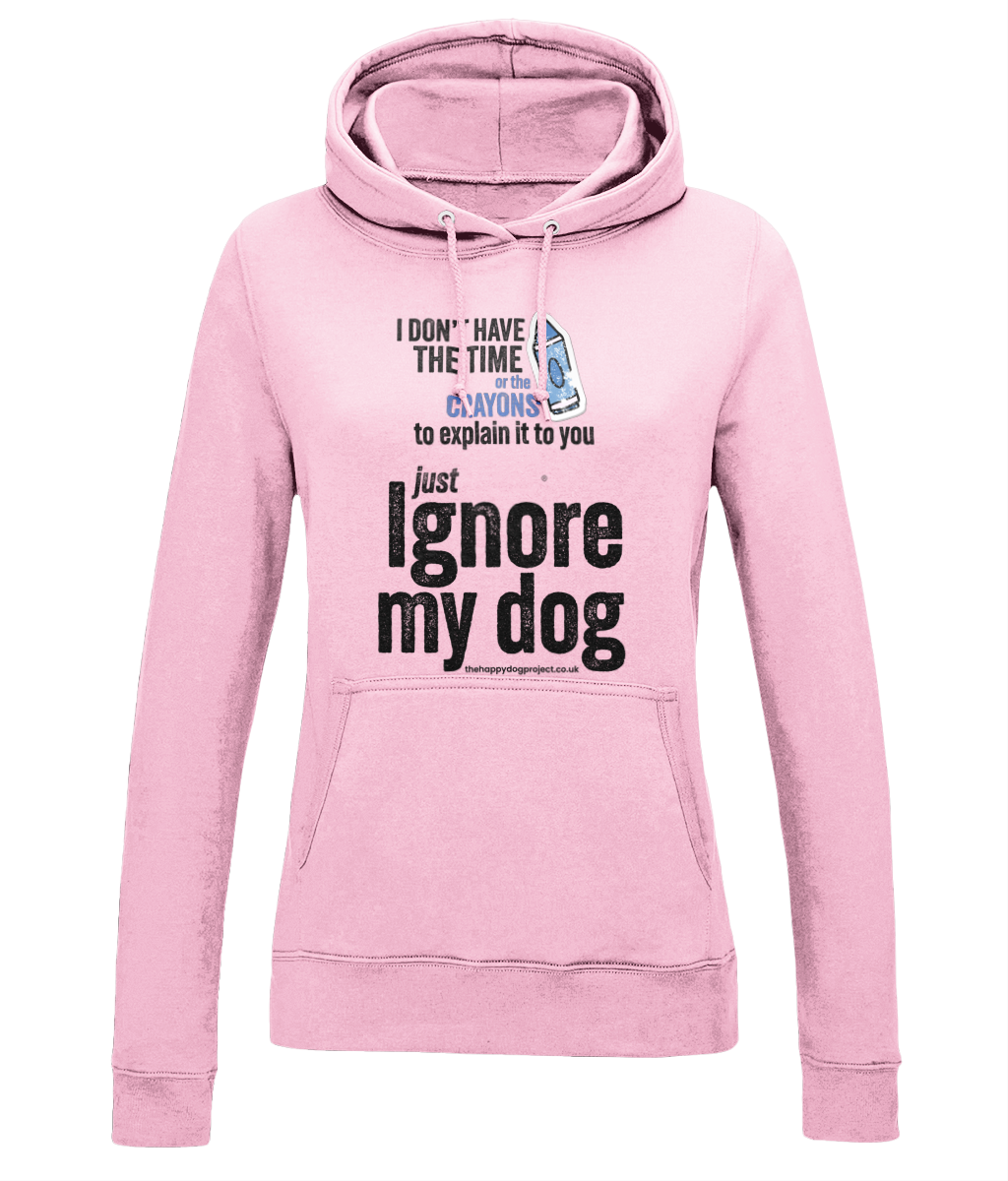 Ladies College Hoodie Time or crayons