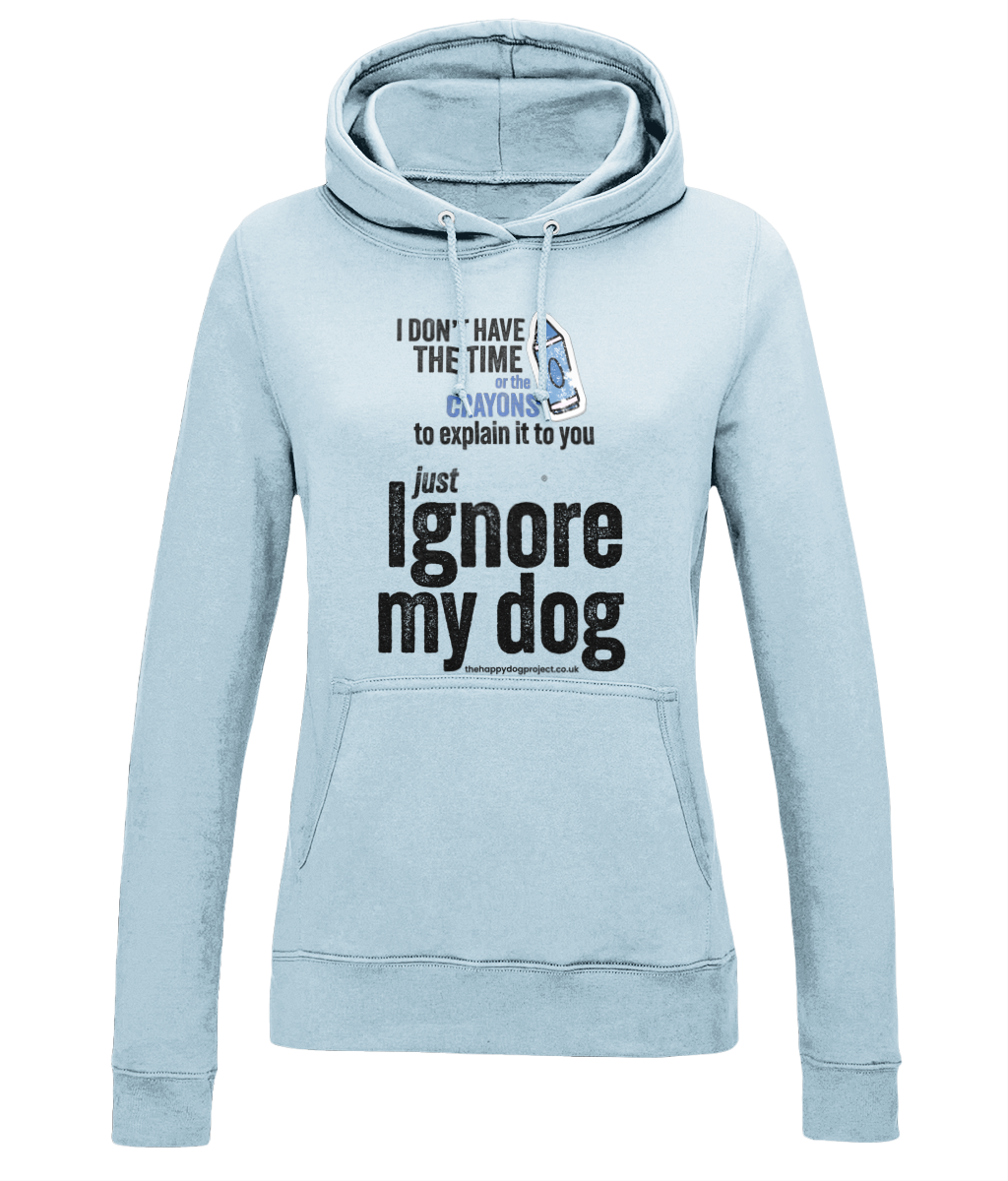 Ladies College Hoodie Time or crayons