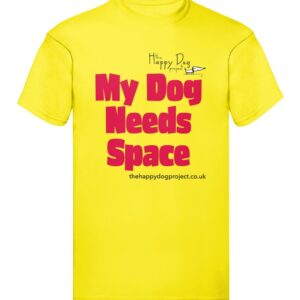 Original My Dog Needs Space t-shirt - Unisex
