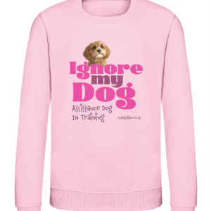 Penguin Sweatshirt - Ignore my assistance dog